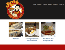 Tablet Screenshot of jcssandwichshop.com